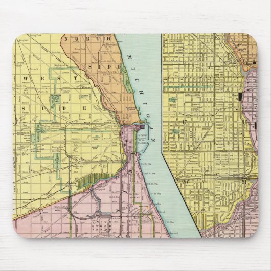 Bahnstation Chicago Mousepad (Vorne)