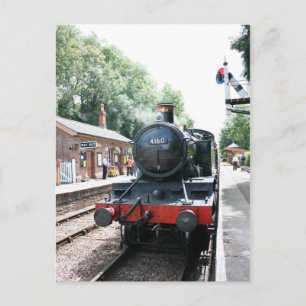 Bahnstation Crowcombe Heathfield, WS Bahn Postkarte