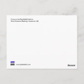 Bahnstation Crowcombe Heathfield, WS Bahn Postkarte (Rückseite)