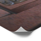 Bahnstation des Kreuzes Poster (Ecke)