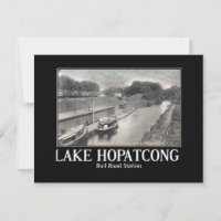 Bahnstation Lake Hopatcong 1910s