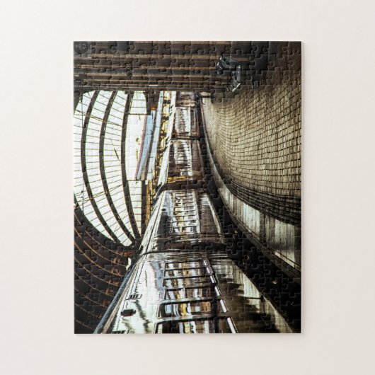 Bahnstation Puzzle (Vertikal)