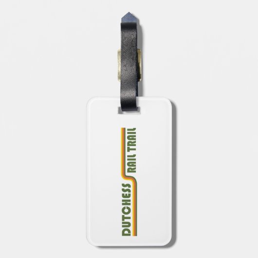 Bahnstrecke Dutchess Gepäckanhänger (Rückseite vertikal)