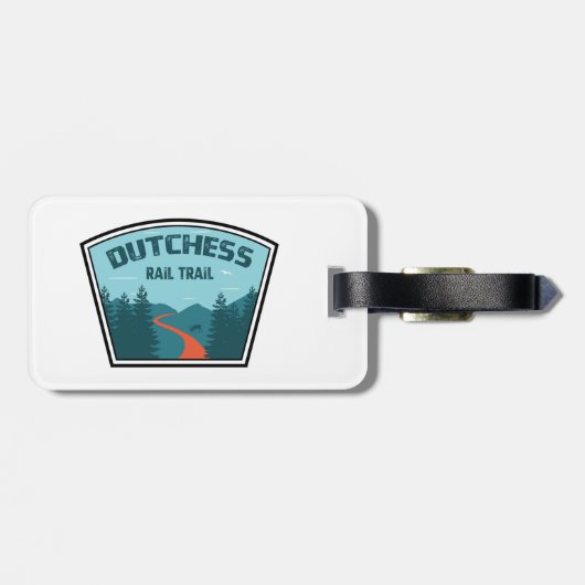 Bahnstrecke Dutchess Gepäckanhänger (Rückseite horizontal)