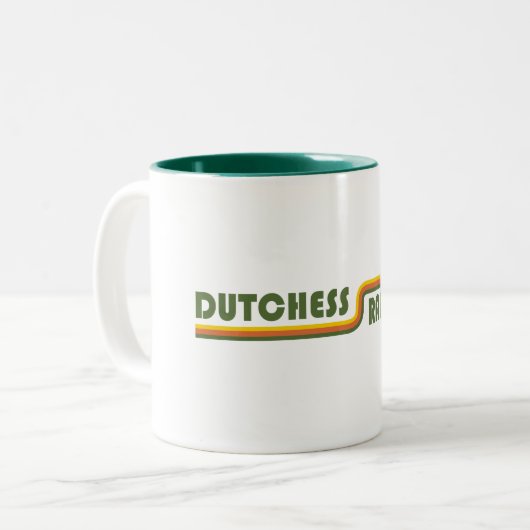Bahnstrecke Dutchess Zweifarbige Tasse (Vorderseite Links)