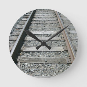 Bahnstrecken Runde Wanduhr