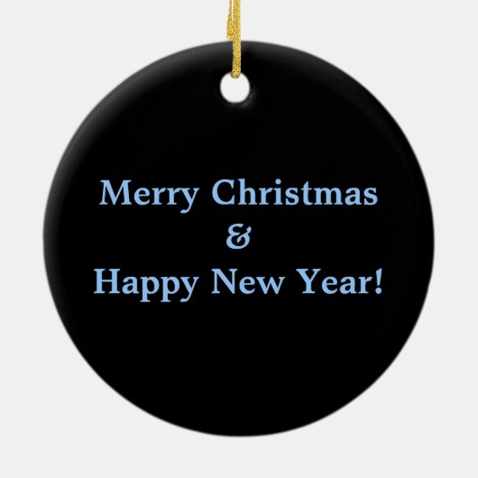 Bahnübergang (blau) keramik ornament (Hinten)