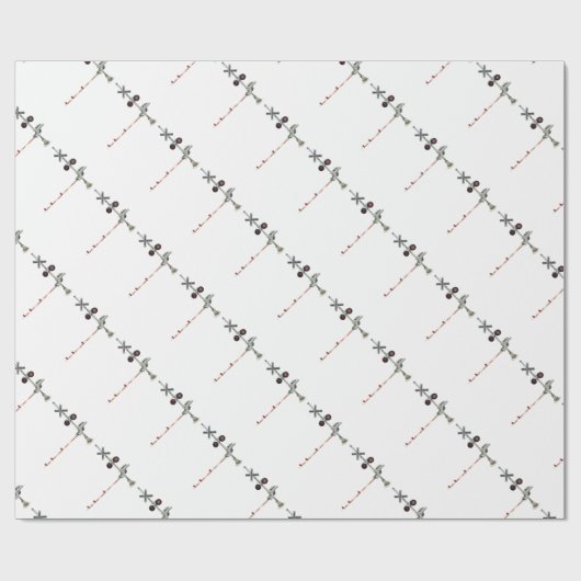 Bahnübergang Geschenkpapier (Flach)