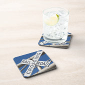 Bahnübergang Getränkeuntersetzer (Rechte Seite)