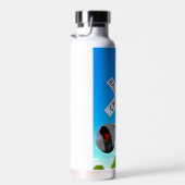 Bahnübergang mit elektronischer Glocke Trinkflasche (Rechts)