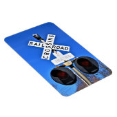 Bahnübergang mit mechanischer Glocke Magnet (Rechte Seite)