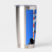 Bahnübergang mit Tor Thermobecher (Rechts)