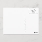 Bahnübergang Postkarte (Rückseite)