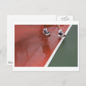 Bahnübergang Postkarte (Vorne/Hinten)