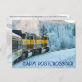 Bahnübergang - Postkarte (Vorne/Hinten)