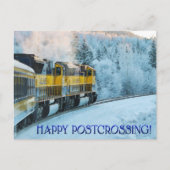 Bahnübergang - Postkarte (Vorderseite)