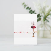 Bahnübergang Postkarte (Stehend Vorderseite)