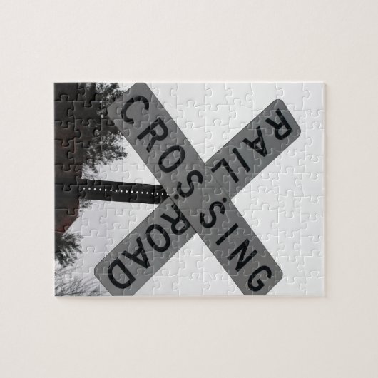 Bahnübergang Puzzle (Horizontal)