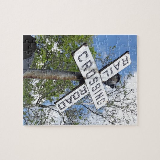 Bahnübergang Puzzle (Horizontal)