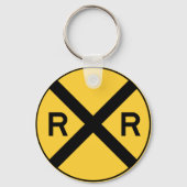 Bahnübergang Schlüsselanhänger (Vorderseite)