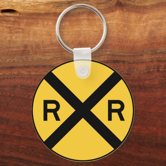 Bahnübergang Schlüsselanhänger (Vorderseite)