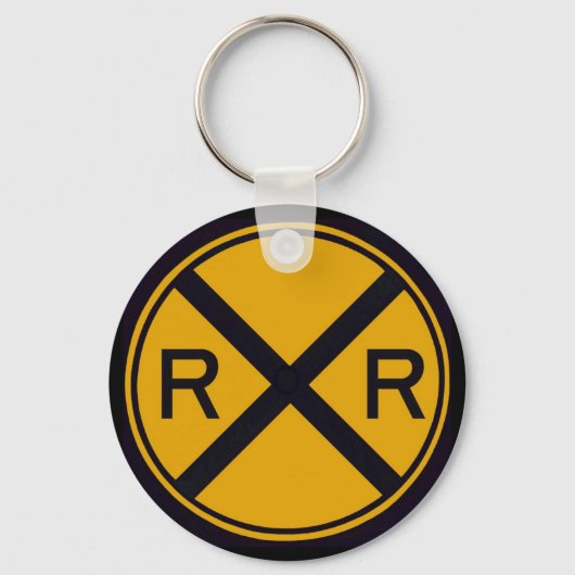 Bahnübergang Schlüsselanhänger (Vorderseite)
