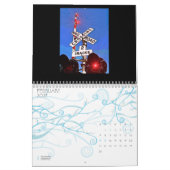 Bahnübergang Signal-Kalender- Kalender (Feb 2027)