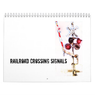 Bahnübergang Signal-Kalender- Kalender