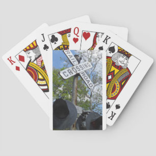 Bahnübergang Spielkarten
