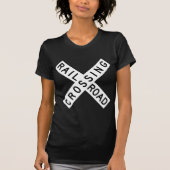 Bahnübergang T-Shirt (Vorderseite)