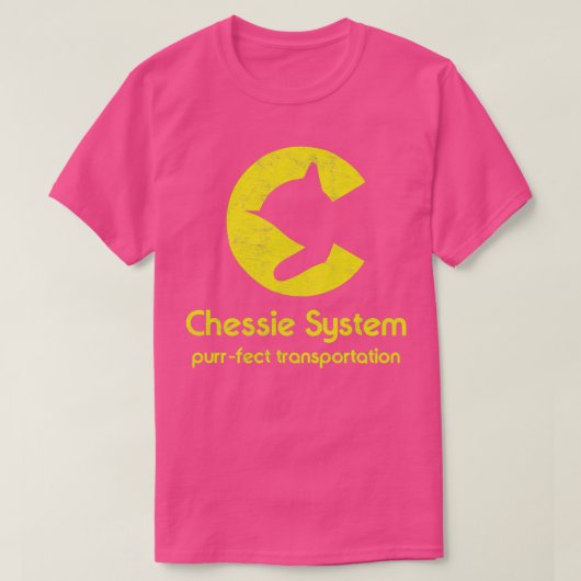 Bahnverkehr Chessie T-Shirt (Design vorne)
