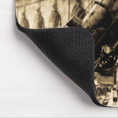 Bahnwrack in Montparnasse , 22 Oktober 1895 Mousepad (Ecke)