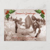 Bahnwreck Holiday Postkarte (Vorderseite)