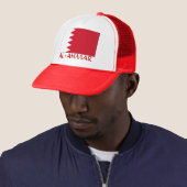 Bahrain "AL-AHMAR" Truckerkappe (Beispiel)