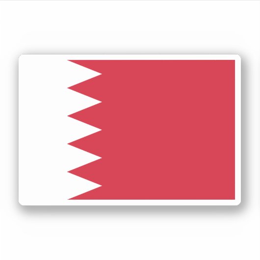 Bahrain Aufkleber (Vorderseite)