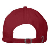 Bahrain bestickter Baseballhut Bestickte Baseballkappe (Rückseite)