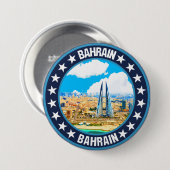 Bahrain Button (Vorne & Hinten)