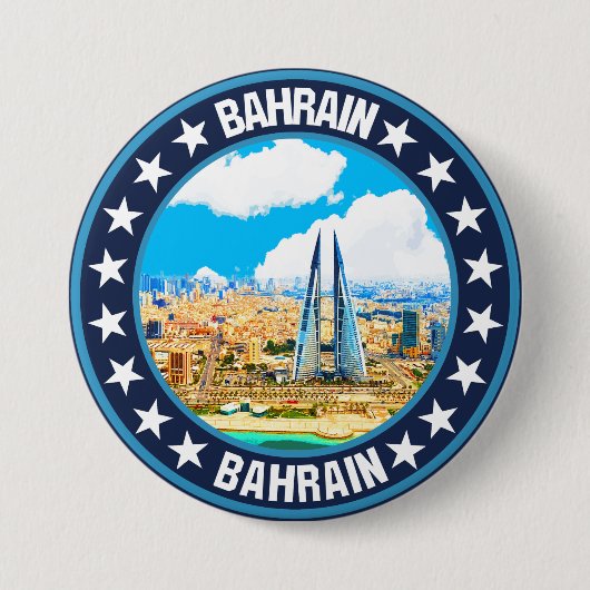 Bahrain Button (Vorderseite)