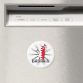 Bahrain Flag Karte 2.0 Magnet (In Situ (Geschirrspüler))