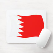 Bahrain Flag Mousepad (Mit Mouse)