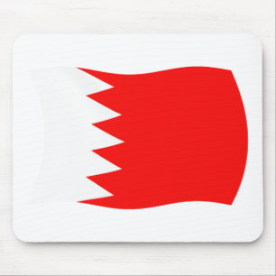 Bahrain Flag Mousepad