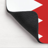 Bahrain Flag Mousepad (Ecke)