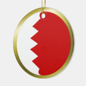 Bahrain Flag Ornament (Links)