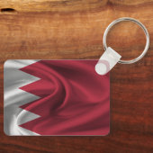 Bahrain Flag Schlüsselanhänger (Vorderseite)
