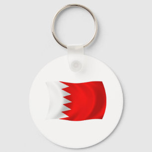 Bahrain Flag Schlüsselanhänger