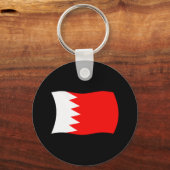 Bahrain Flag Schlüsselanhänger (Vorderseite)