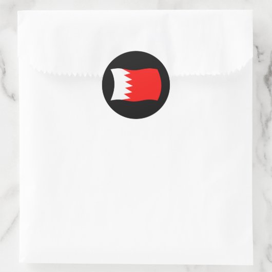 Bahrain Flag Sticker (Tasche)
