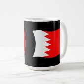 Bahrain Flag Tasse (VorderseiteRechts)