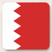 Bahrain Flag Untersetzer (Vorderseite)