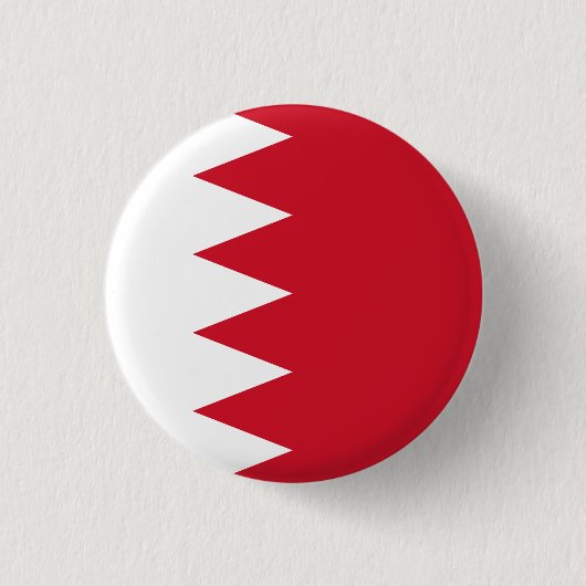 Bahrain-Flagge Button (Vorderseite)